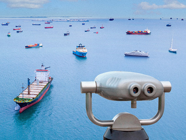 Orchestrate the unreliable touchpoints in your sea supply chain